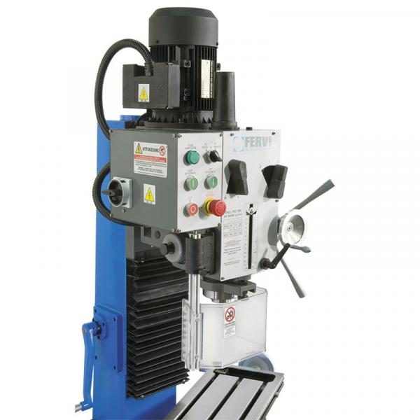 FERVI 400V 1,5kW Geared drilling milling machine - 2