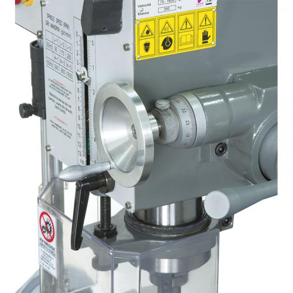 FERVI 400V 1,5kW Geared drilling milling machine - 4