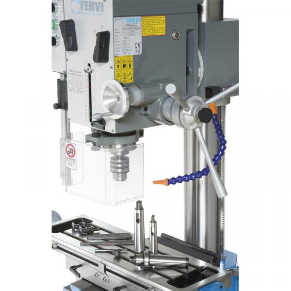 FERVI 400V 1,1/1,5kW Geared milling drilling machine - 2