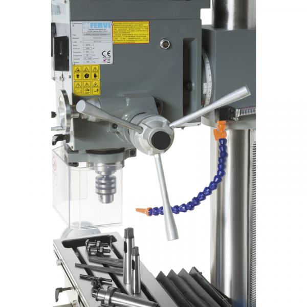FERVI 400V 1,1/1,5kW Geared milling drilling machine - 3