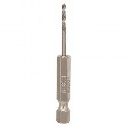 BOSCH 2608595518 Brad point drill bit with 1/4 hex shank