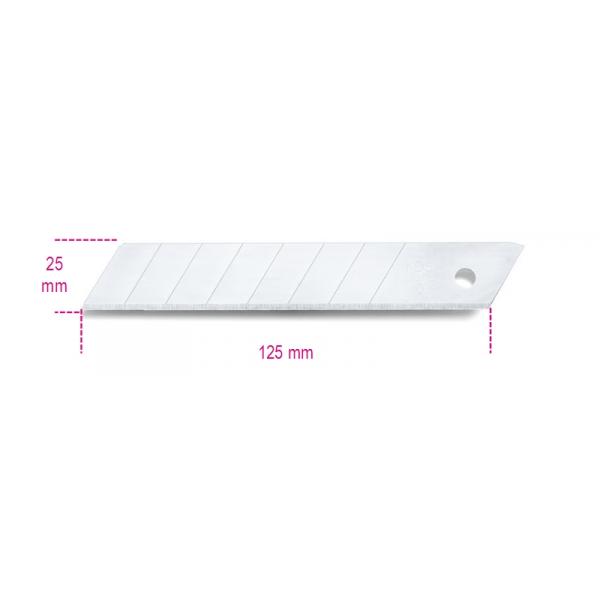 BETA 017730015 - 1773RL 25 mm blades (10 pieces) for utility knife 1773A  (multi-pack)
