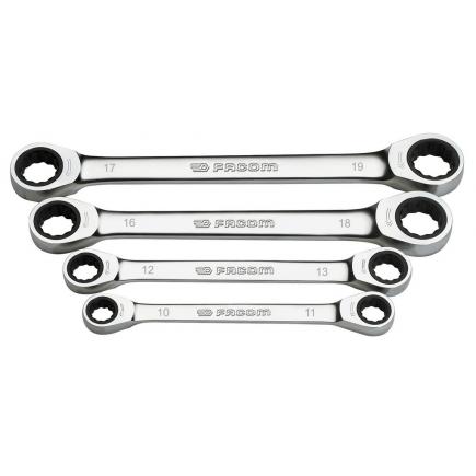 Facom 64.JE6T 6 Piece Metric Ratchet Ring Spanner Wrench Tool Set