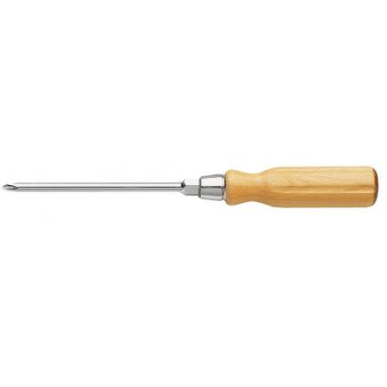 Hexagonal Blade Facom Athh.P Wood Handle Screwdrivers For Phillips Screws 