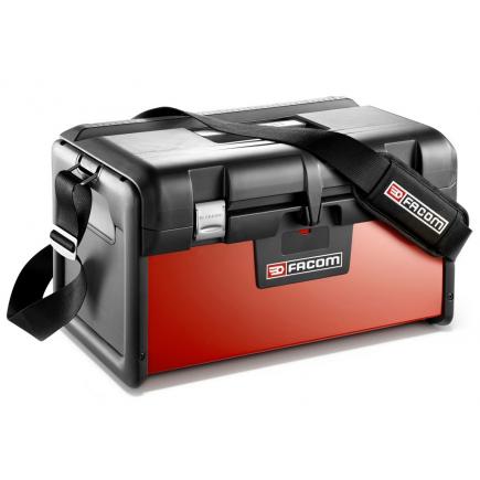 FACOM LARGE PLASTIC YET STURDY AND BEST SELLING TOOLBOX IN RED & BLACK 