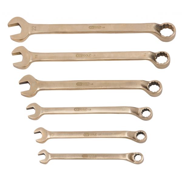 25pc Metric Combination Open And Ring Spanner Wrench Set 6mm - 32mm AN012 -  Walmart.com