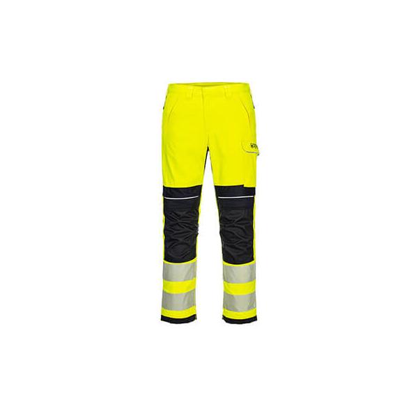 PW3 Work Pants - Reinforced seams - Kneepad slots - Hammer loop - Elastic  waist - Adjustable leg length - 10 pockets - Portwest T601 - iWantWorkwear