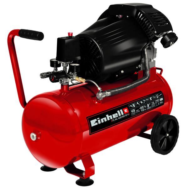 EINHELL TC-AC 420/50/10 - compressor V | 2200W Worker® Mister 2-cylinder
