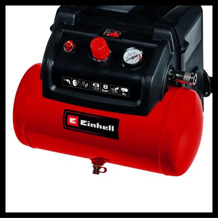 EINHELL TC-AC 190/6/8 OF Set - 1200W Air compressor | Mister Worker®