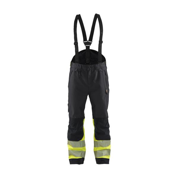 Hi Vis Safety Tricot Traffic Pants with Vented Legs and Elastic Waist