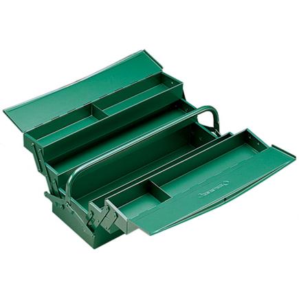 Plastic Cantilever Tool Box with Tray