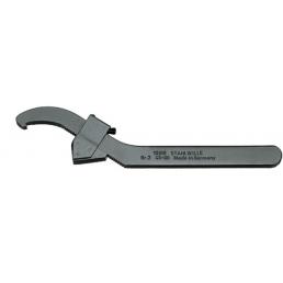 Stahlwille 44010001 12910 Adjustable Hook Spanner, 20-42 mm