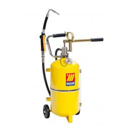 Wall mounted 220V fuel set with mechanic meter and manual nozzle, 80 l/min  - EquipOil