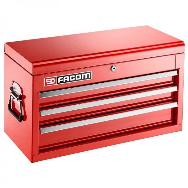 Facom 3 Drawer Tool Chest, 383mm x 335mm x 663mm, BT.C3TA