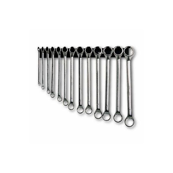 Set of 13 Offset bihexagonal Ring Wrenches