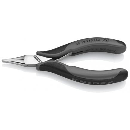 KNIPEX Electronics Pliers ESD head mirror polished, handles with multi-component grips - 1