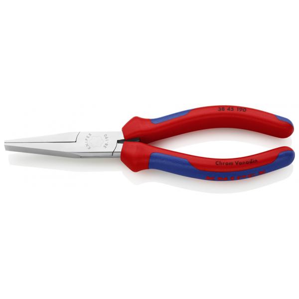 KNIPEX Mechanics' Pliers chrome plated, handles with multi-component grips - 1