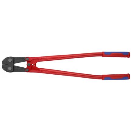 KNIPEX Bolt Cutter head grey atramentized, handles with multi-component grips - 1