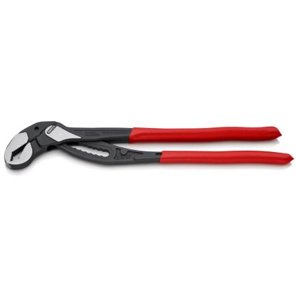 KNIPEX Alligator® XL Pipe Wrench and Water Pump Pliers black atramentized, head polished, handles with non-slip plastic coating - 1