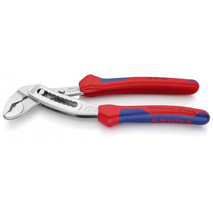 KNIPEX Alligator® Water Pump Pliers chrome plated, handles with multi-component grips - 1