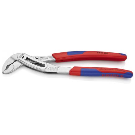 KNIPEX Alligator® Water Pump Pliers chrome plated, handles with slim multi-component grips - 1