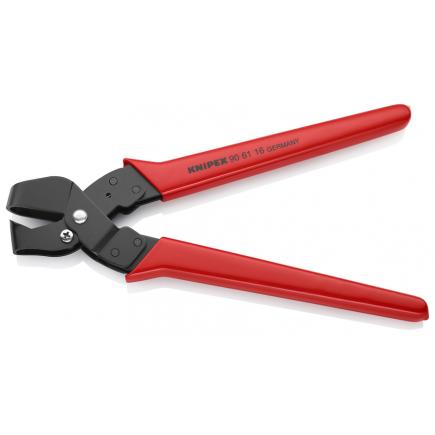KNIPEX Notching Pliers burnished, handles with plastic grips - 1