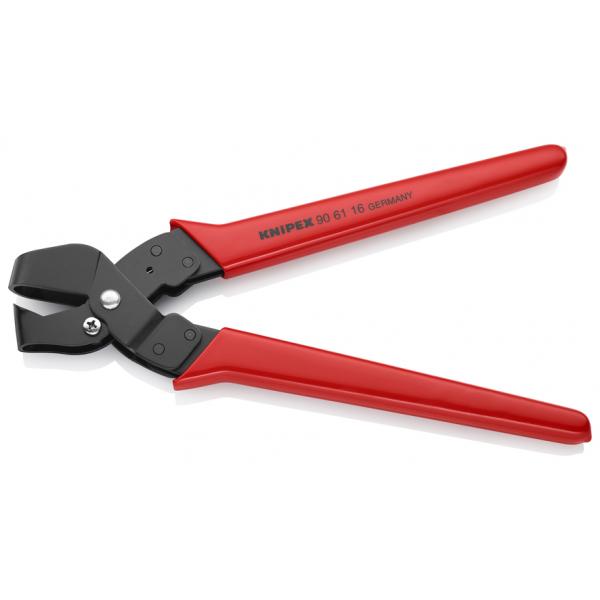 KNIPEX Notching Pliers burnished, handles with plastic grips - 1