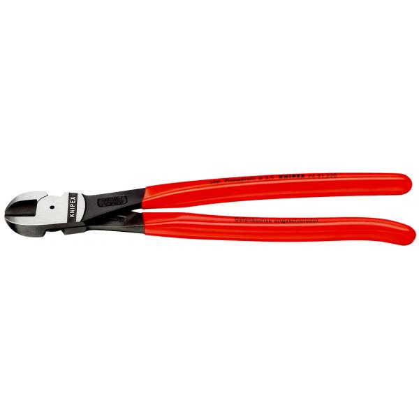 KNIPEX High Leverage Centre Cutter black atramentized, head polished, handles plastic coated - 2