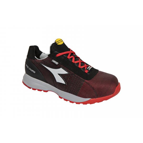 Weird loss ankle DIADORA UTILITY 701.176198-C6213/36 - Safety Shoes GLOVE MDS MATRYX LOW S1P  HRO SRC, red / grey | Mister Worker™