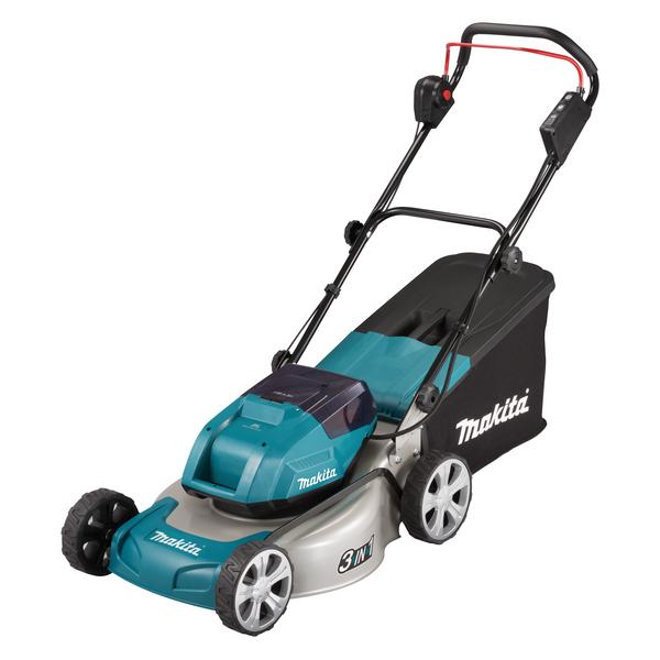 MAKITA - 36V Mower 46cm - with 2 x 5.0Ah batteries and charger | Mister Worker™