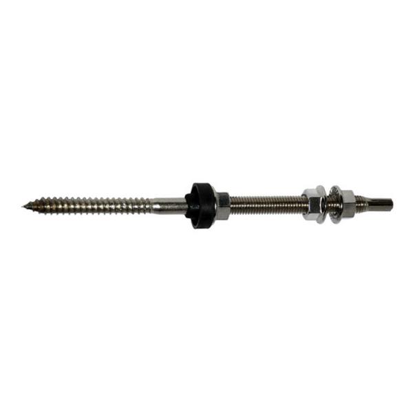 FISCHER Double thread stainless steel screw with gasket STSR A2 - 1