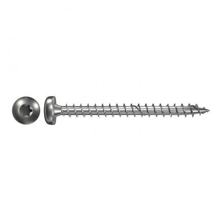 FISCHER Torx stainless steel chipboard screw with semicircular head and full thread FPF-PT A2F - 1