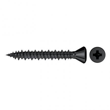 FISCHER Drywall screw with countersunk head phosphated full thread Phillips FSN-TPG - 1