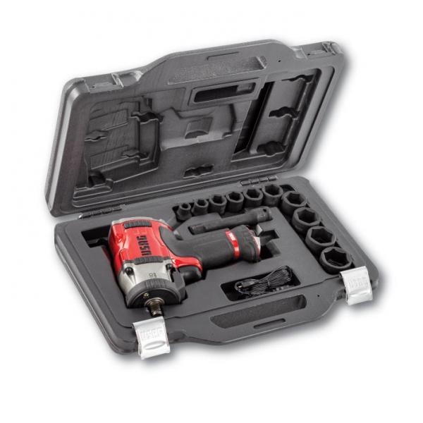 USAG Assortment with 1/2" hexagonal sockets and impact wrench in modular box (12 pcs.) - 1