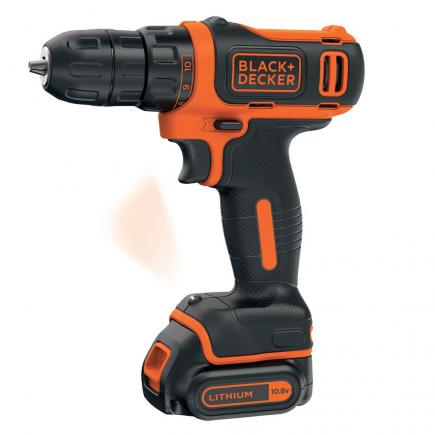 BLACK & DECKER BDCDD12-QW 10.8V 1.5Ah Ultra compact lithium-ion