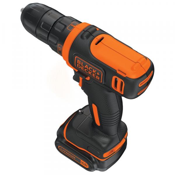 Black and Decker 10.8V Lithium Cordless Drill 1 Charger and 400 Ma Bat