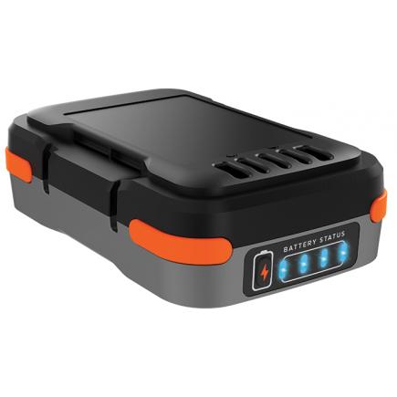 12V 1.5Ah Lithium Battery with USB Ports (Charger and USB Cable Supplied)