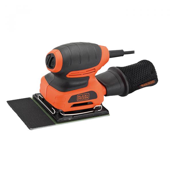 170W 1/4 Sheet Corded Orbital Sander with Plate for Shutters Without Case