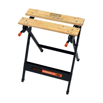 Workbench Black + Decker wm301-xj, working height 76 cm, working surface  610x341mm carpenter's bench