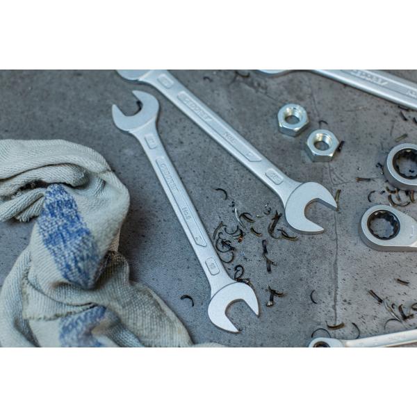 GEDORE 6 9x11 Double Open Ended Spanner 9x11 mm 