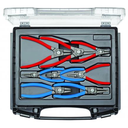 GEDORE 1101-005 Circlip pliers set in case (8 pcs.)