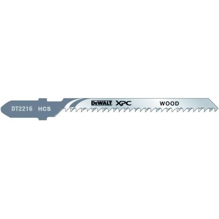 DeWALT XPC Jigsaw Blade - Tender Wood Cutting 2-15mm - 1