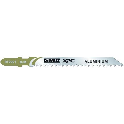 DeWALT Set 3 XPC Jigsaw Blade - Aluminium Cutting (5 pcs.) - 1