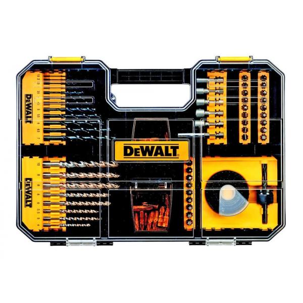 DeWALT 100-piece Drilling and Screwing Accessories fitting a TSTAK Drawer - 1