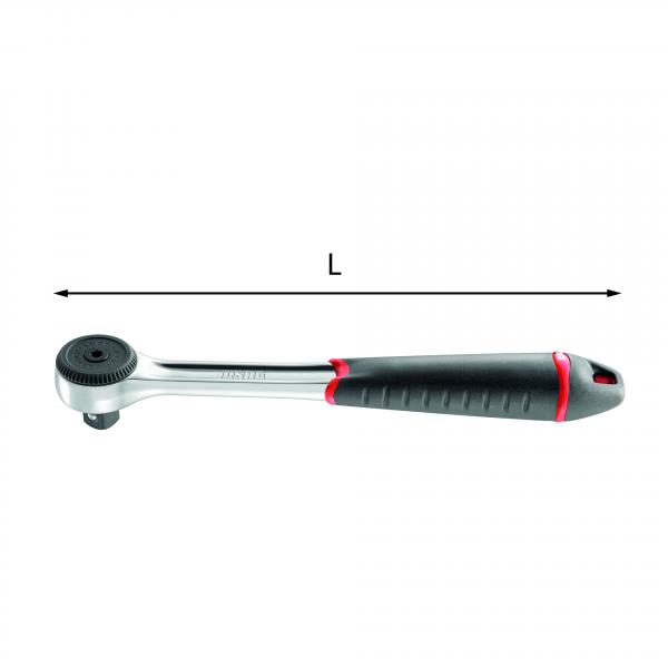 1/2 Reversible Ratchet with Sealed Mechanism (Certified ip51)