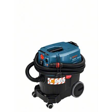 Bosch Professional Industrial vacuum cleaner GAS 35 M AFC (1200 Watt, 35 L  container, 5 m hose, in box), blue, black : : Large Appliances