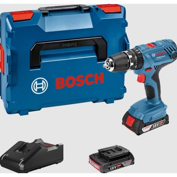 Bosch GSB 18V-21 Cordless Combi+Battery Blue