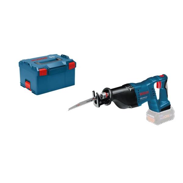 BOSCH 060164J00B GSA 18 V-LI - Cordless sabre saw 18V in case with 2 5Ah  batteries and charger, wood cutting depth 250 mm