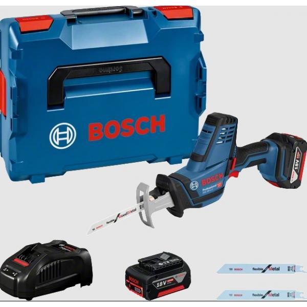 Bosch 18V 5Ah Batteries + GAL1880CV Charger