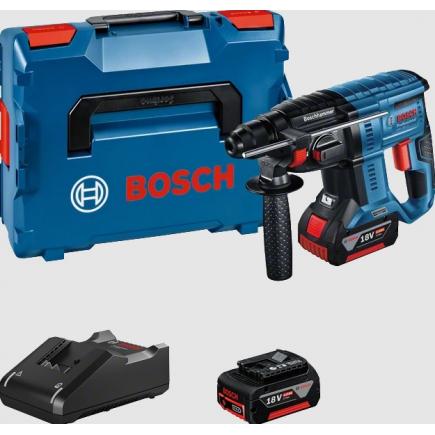 BOSCH 0611911102 GBH 180-LI - Cordless rotary hammer with SDS plus 18V 2 J  in case with 2 4Ah batteries and charger